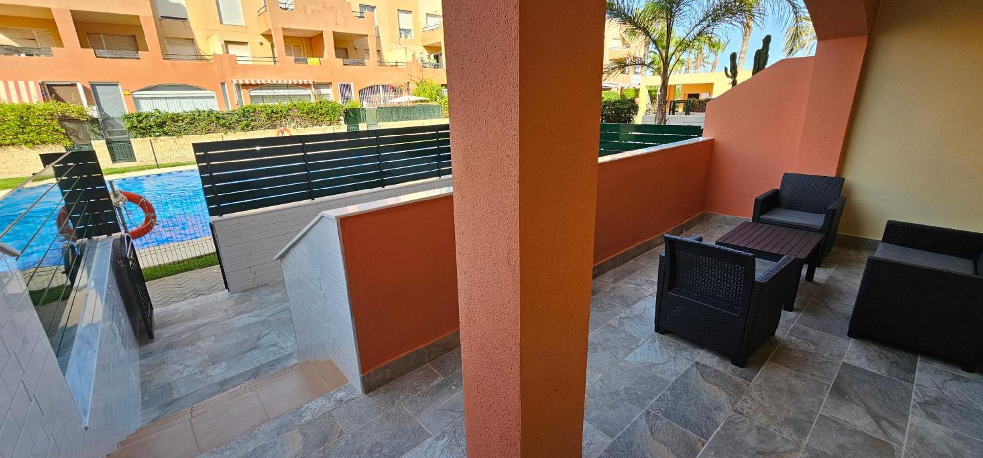 Homes Of Spain, Apartamentos Paraiso De Vera Playa, Ed Tahiti Bajo H, A Pie De La Playa, Vistas Piscina Εξωτερικό φωτογραφία